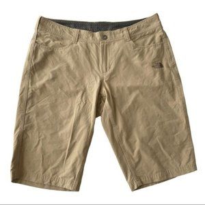THE north face tan hiking shorts womens 8